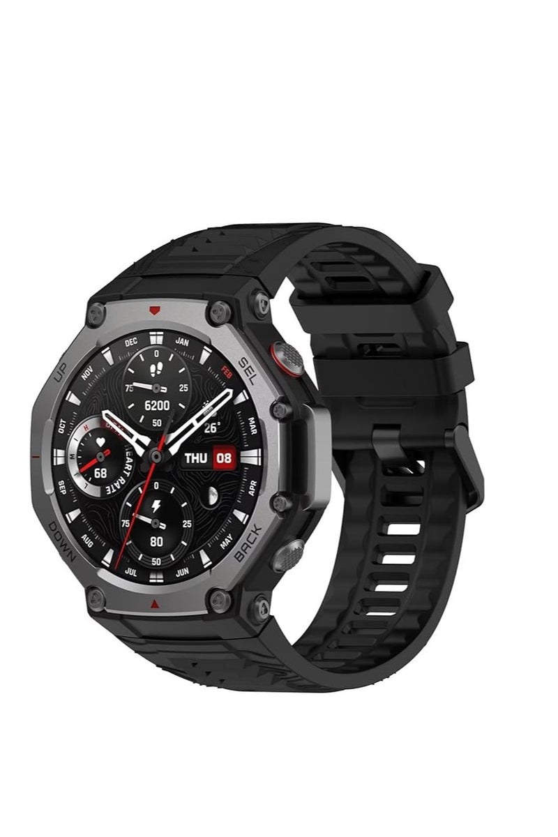 Band Compatible with Amazfit T-rex/T-rex Pro Band Replacement Wristbands Bracelet Strap for Amazfit T-rex/T-rex Pro Watch Bands Silicone Smart Watch Accessories... - Image 1