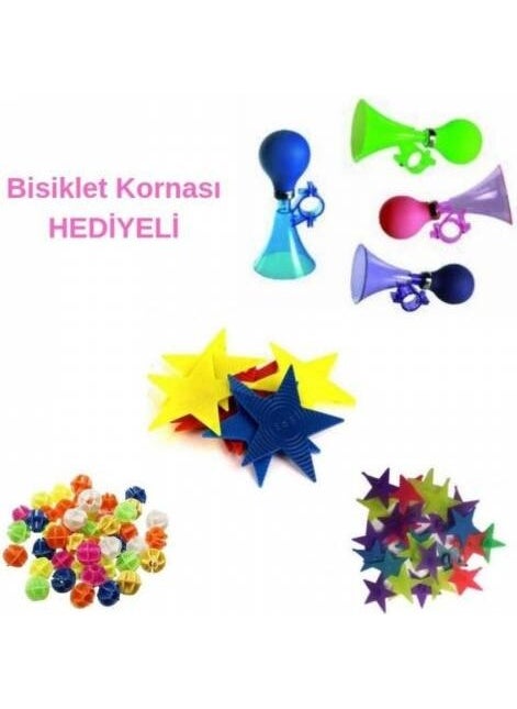 HELLOVE 3 Types of Bicycle Decoration Set with Air Horn Gift  - Image 5