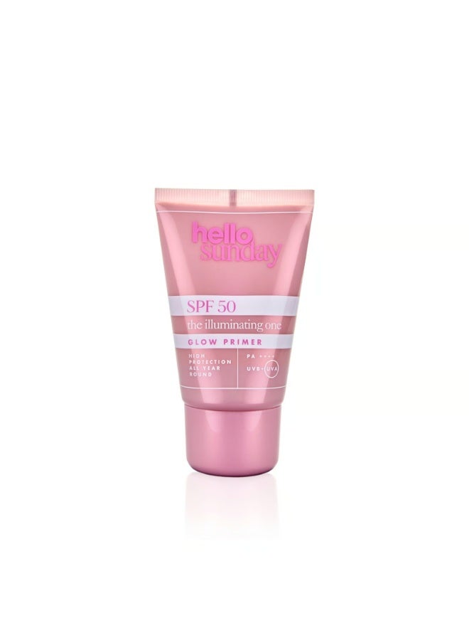 Hello Sunday The Illuminating One Glow Primer SPF50 50ml - Image 1