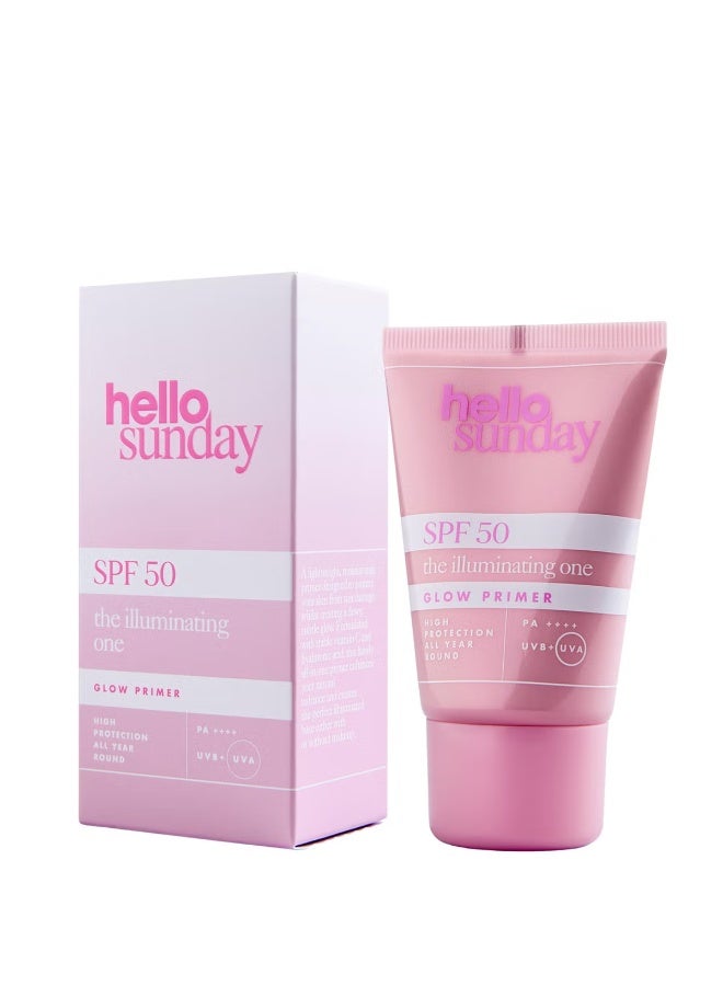Hello Sunday The Illuminating One Glow Primer SPF50 50ml - Image 4