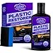 CleanCrown Plastic Restorer for Cars 845 fl oz User Friendly Car Trim Restorer Quick Plastic Trim Restorer with Free Sponge Applicator Restores Faded Car Plastics Bumpers Against UV Rays - Image 2