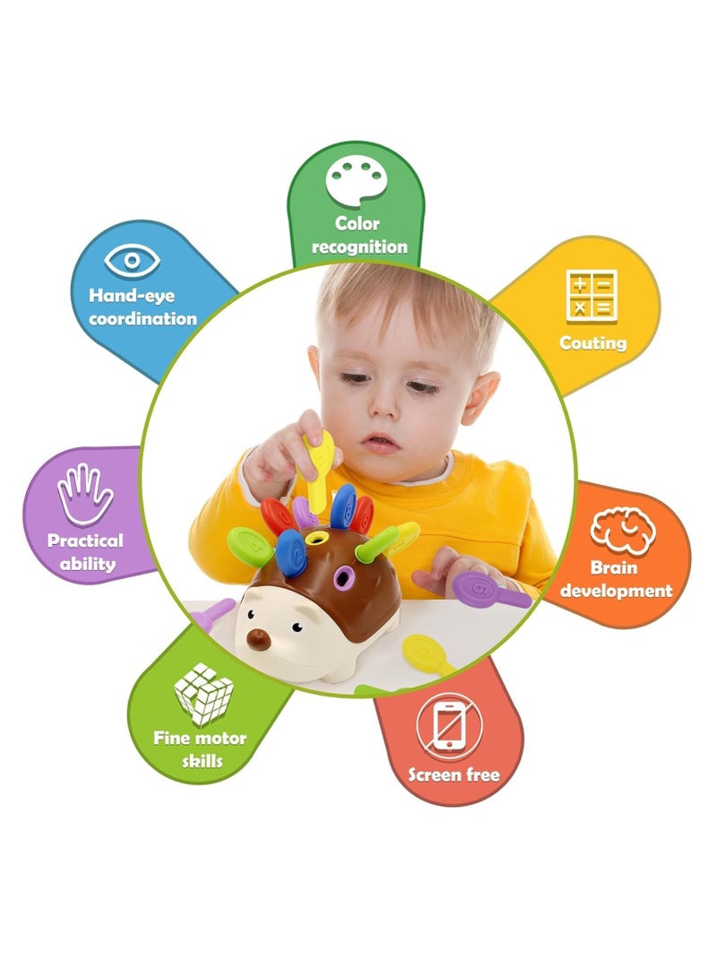 Kids educational toys, kids games for one year old boys and girls, fine motor skills games for counting and sorting, and educational games for 1, 2 and 3 years old, 18M+ - Image 2