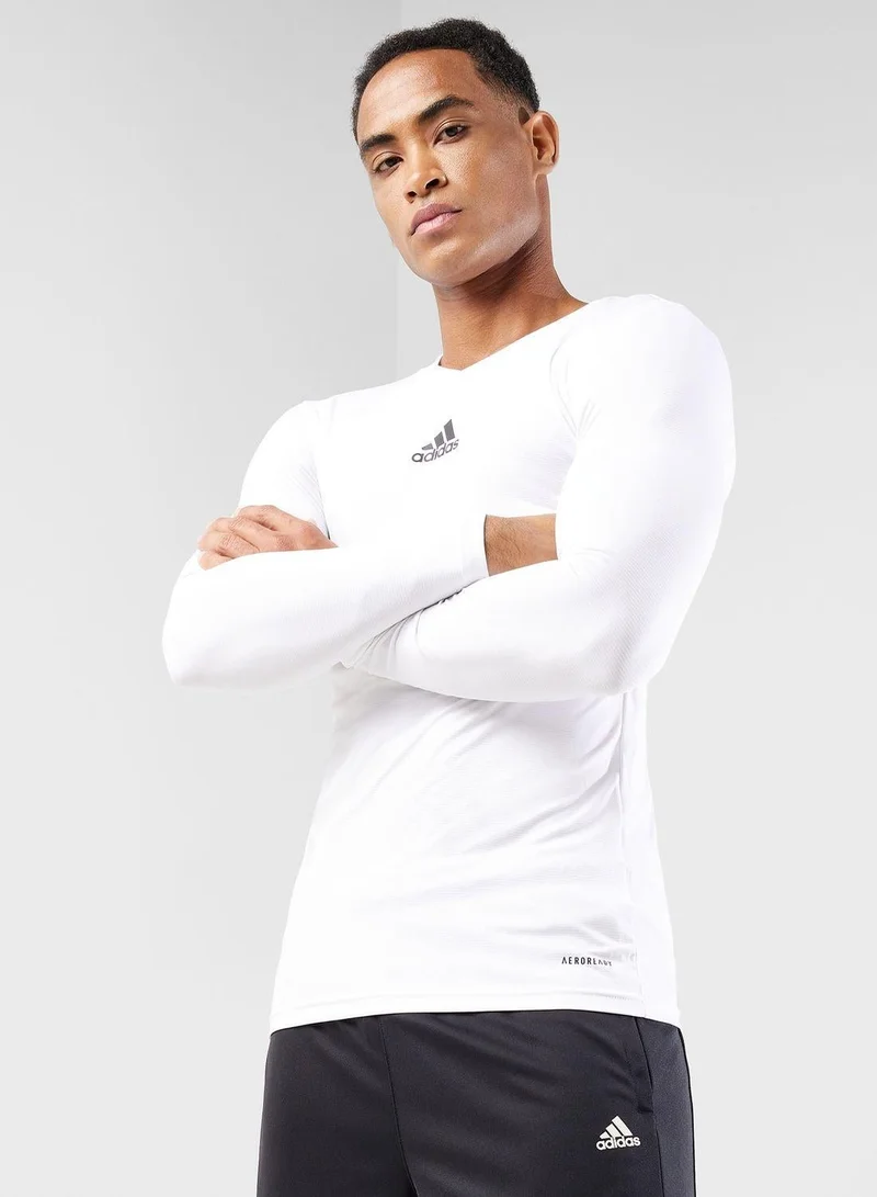 Adidas WHITE Team Base Tee for Men | Best Price UAE