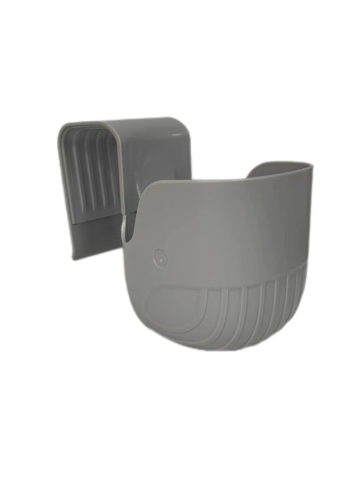 1pc Portable Cup Holder For Car Seats, Grey Car Seat Cup Holder, Stroller Cup Holder - Image 1