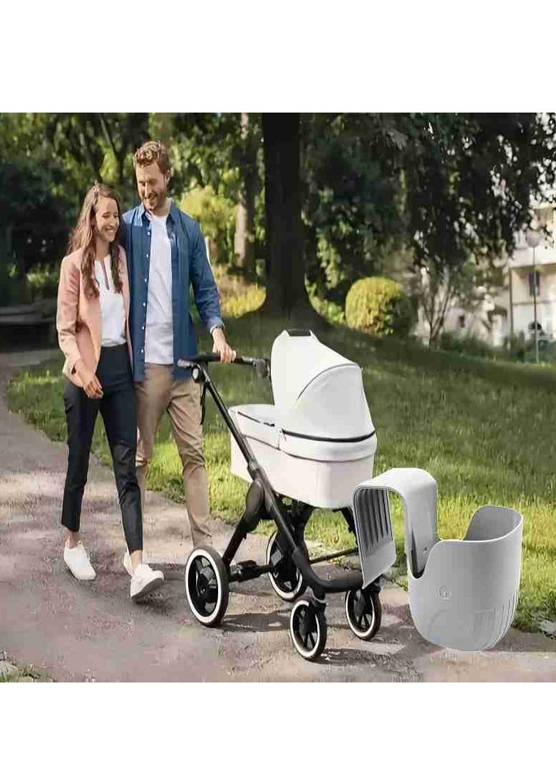 1pc Portable Cup Holder For Car Seats, Grey Car Seat Cup Holder, Stroller Cup Holder - Image 2