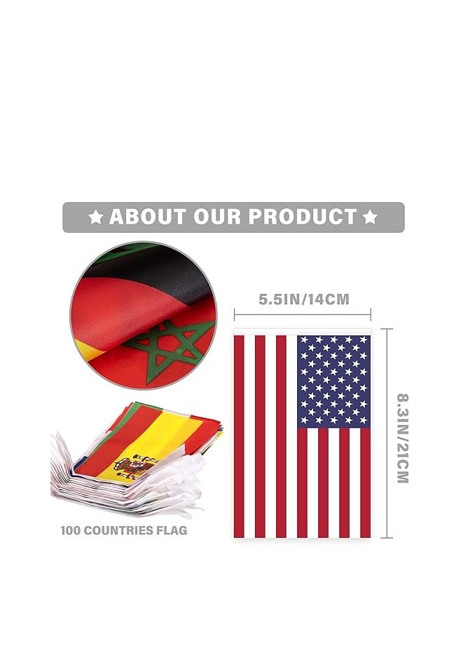 100 Countries String Flag, 29M International Flags Bunting Banner, World Flag Banner Decoration for School, Sports Events, Grand Opening, Party - Image 3