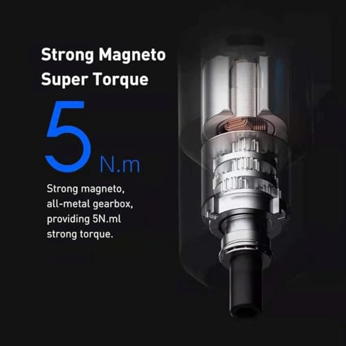 Xiaomi Electric Precision Screwdriver Set - MI 3.6V Cordless Power Small Screwdriver Kit with Portable Case 12 Steel Bits, USB-C Rechargable Mini Repair Tools for Electronics, Tablets, Laptop, Macbook - Image 3
