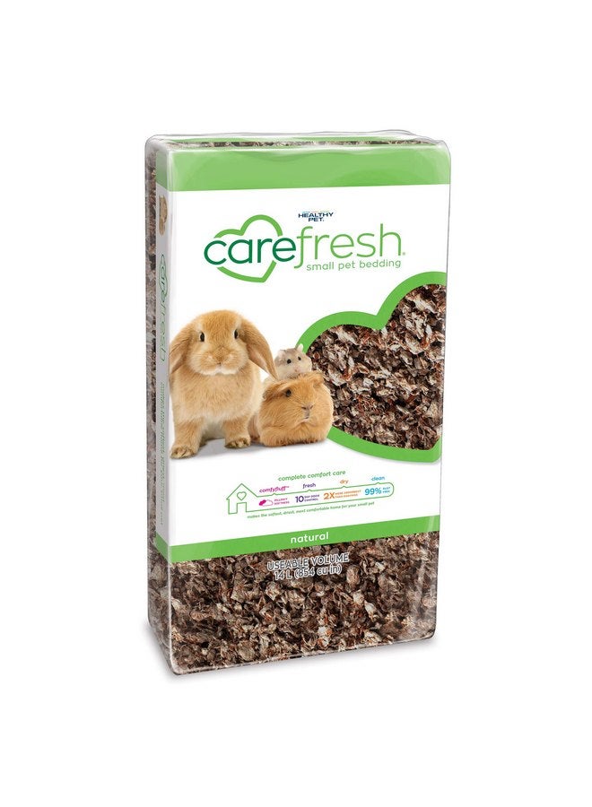 Carefresh 99% Dust-Free Natural Paper Small Pet Bedding with Odor Control, 14 L - Image 1