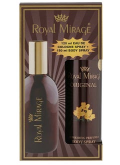 ROYAL MIRAGE Royal Mirage Original , Eau De Toilette Perfume, 120 ml + Body Spray, 150 ml, Combo Pack  - Image 2