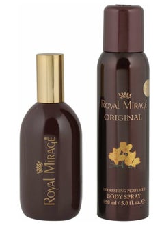 ROYAL MIRAGE Royal Mirage Original , Eau De Toilette Perfume, 120 ml + Body Spray, 150 ml, Combo Pack  - Image 3