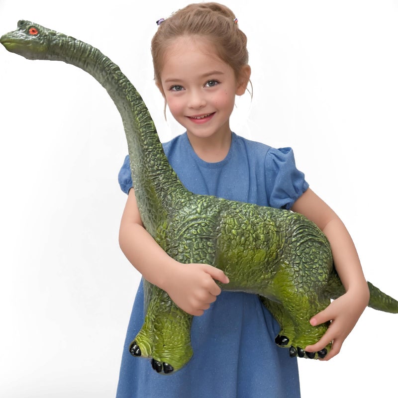 YONGJULE Big Brachiosaurus 32 inch Dinosaur Toys for Kids 35 Large Inflatable Dinosaur Toys for Kids Toddler Dino Party Favors Birthday Gifts for Boys Girls Green - Image 2