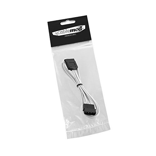 CableMod ModFlex Sleeved Molex to SATA Power (Black, 45cm) - Image 3