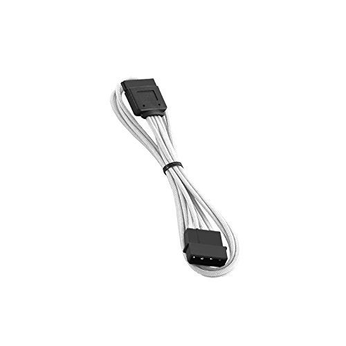 CableMod ModFlex Sleeved Molex to SATA Power (Black, 45cm) - Image 1