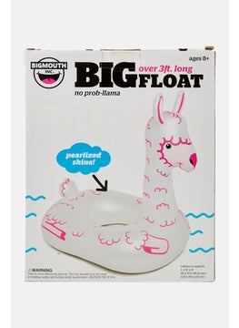 Big Mouth Inflatable Floatie Tube 125 x 89 x 121 cm, White  - Image 2