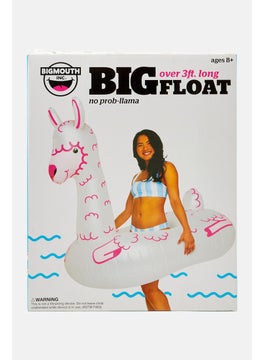 Inflatable Floatie Tube 125 x 89 x 121 cm, White