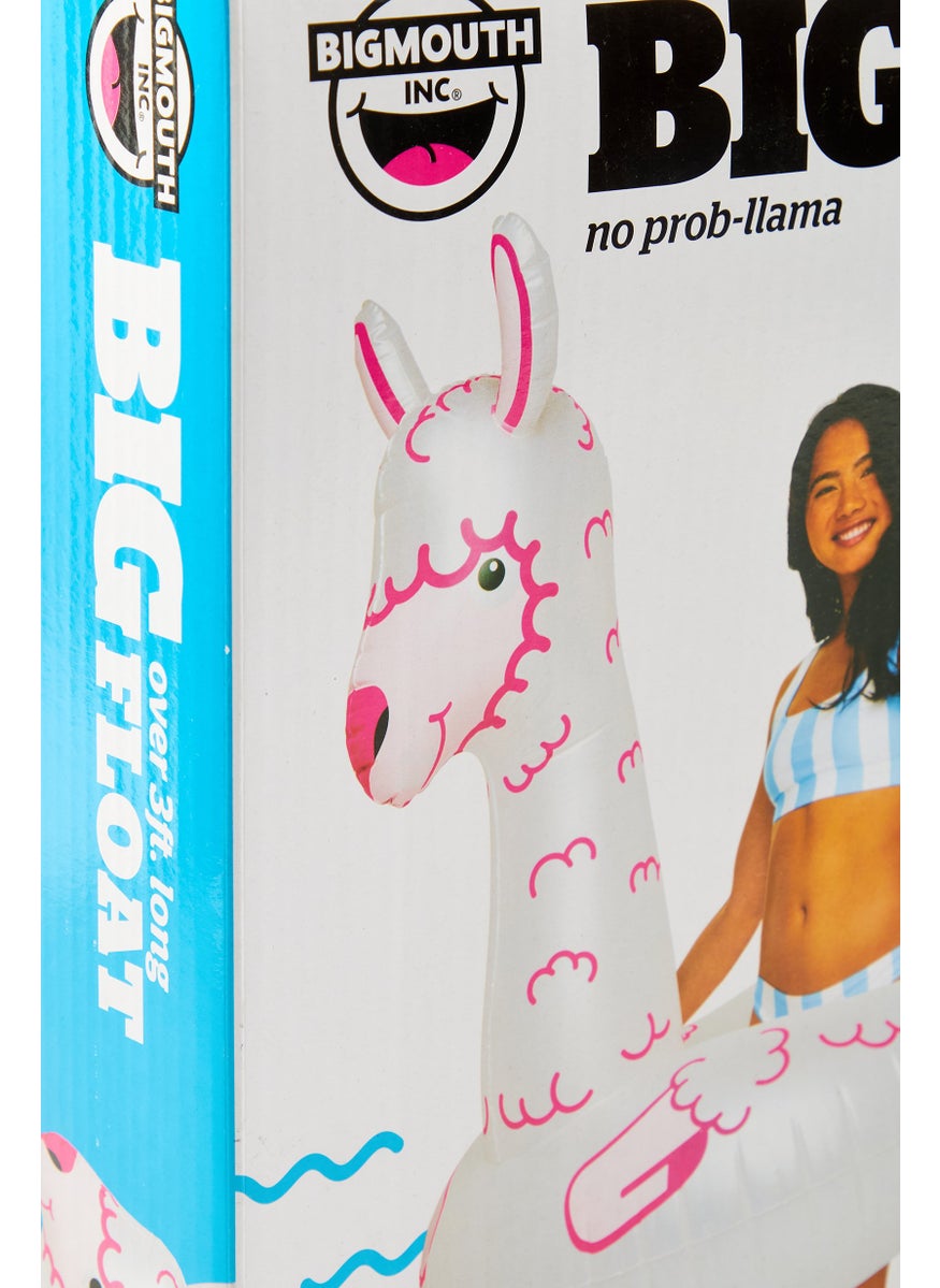 Big Mouth - Inflatable Floatie Tube 125 x 89 x 121 cm, White - Image 1