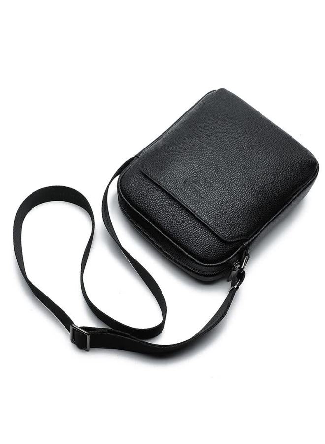 Crocodile Fashion First Layer Cowhide Crossbody Bag Men's Casual Shoulder Bag Birthday Gift For Boyfriend T2463 - Image 4