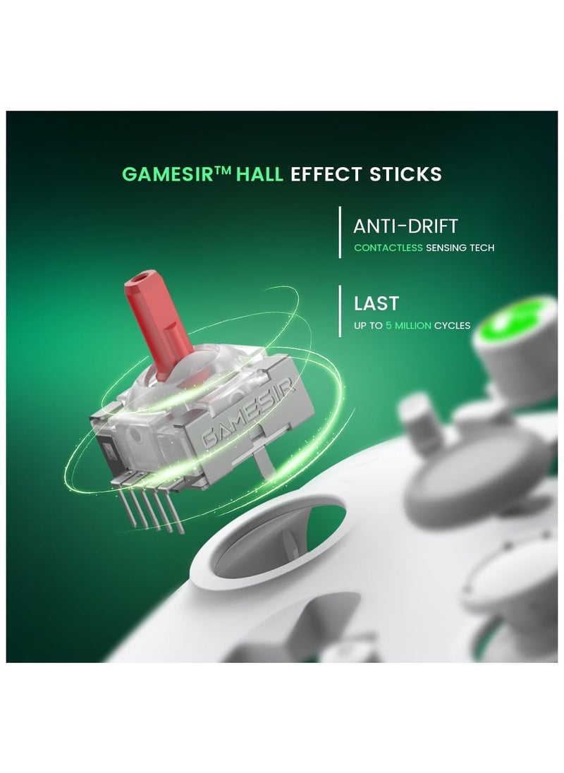 Generic - GameSir T4 Cyclone Wireless Controller for Switch/Lite/OLED, Switch Remote Gamepad with Hall Effect Sensing Joystick, Compatible with Steam Deck, Android, iOS, Windows - Image 1