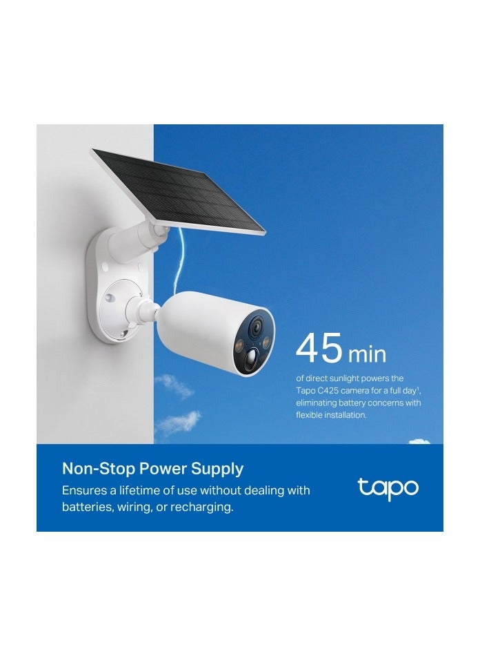 تابو Tapo C425 KIT New Solar-Powered Security Camera Kit - Image 4