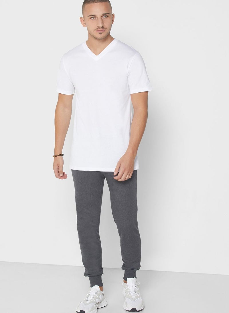 Seventy Five Basics V Neck T-Shirt - Image 4