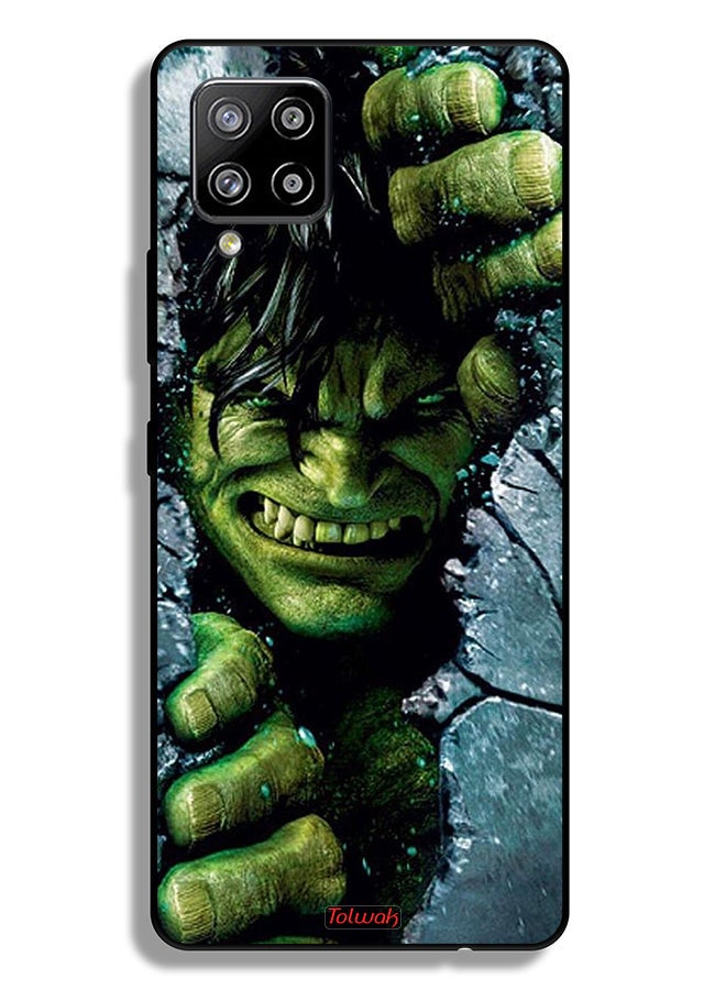 Tolwak Samsung Galaxy A42 5G Protective Case Cover Incredible Hulk - Image 1