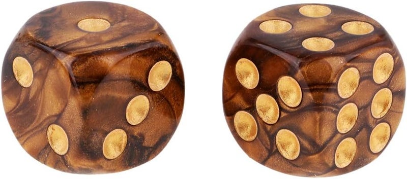 كلاراكو 30 قطعة من الراتنج متعدد الألوان، سداسي الأوجه، 16 مم - Image 5