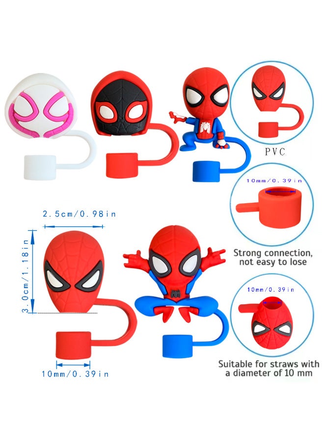 10mm Straw Cap Cross Border & Domestic Hot Sale 80 Suitable For Stanley Water Cup PVC Dust-proof Straw Cap-Color:XG014-4  - Image 4