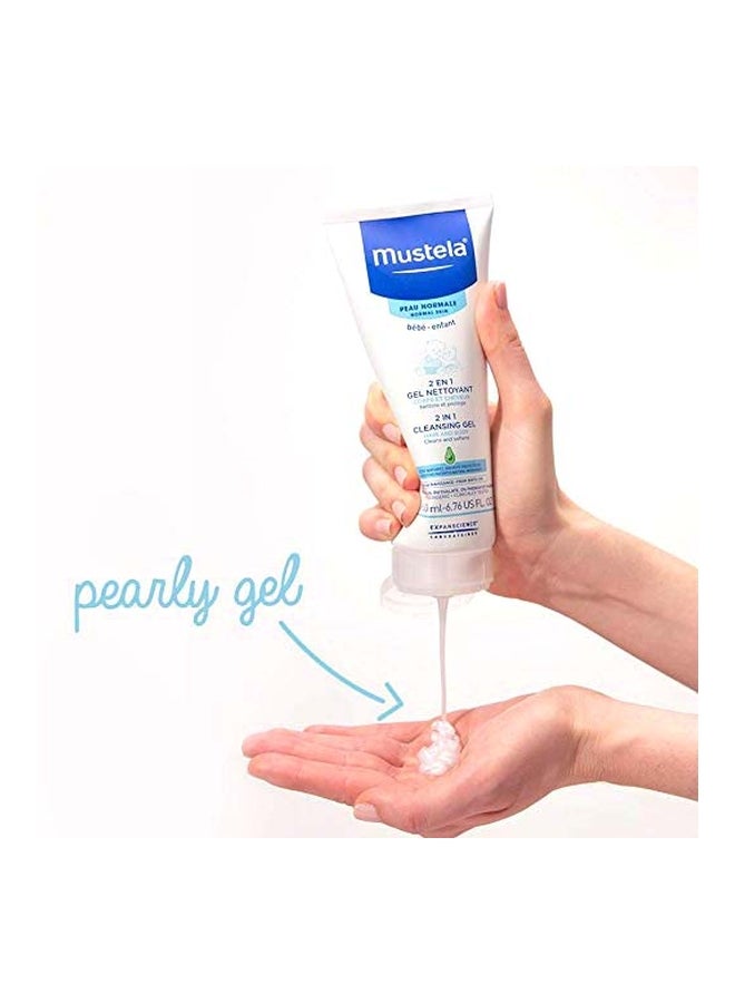 Mustela 2-Piece Hair And Body Cleansing Gel - Image 4