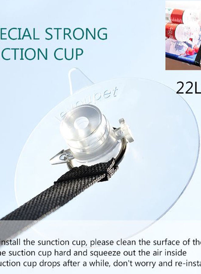 NIBEMINENT Window Perch Breathable Hammock Bed Pink - Image 2