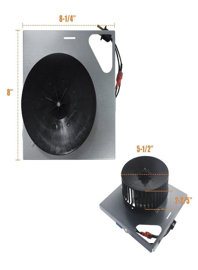 seork Upgrade 80 CFM 678-G 679-E Bath Fans Motor Replacement 8" x 8-1/4" Fits for Broan NuTone 683-C, 676-D, 685, 684-D, FHD50C, DX70L, HD80L Motor Assembly S97015162 - Image 2