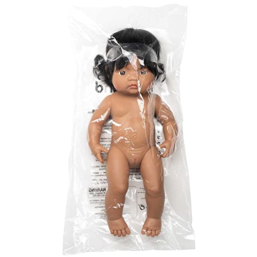 Miniland Doll 15'' Hispanic Girl (Polybag) - Made in Spain, Anatomically Correct, Quality, Inclusion - Image 3
