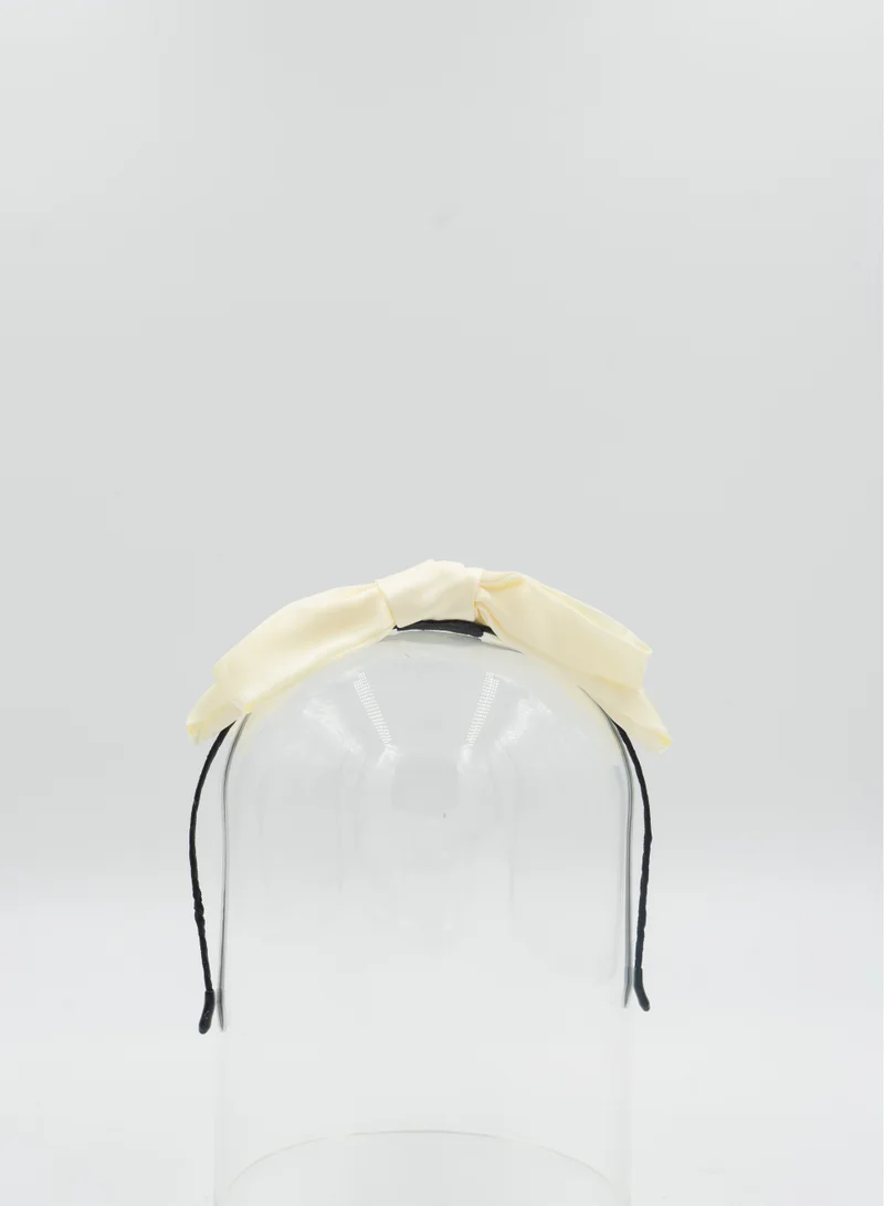 D'Daniela Headband Monalisa For Women's and Girls Cream