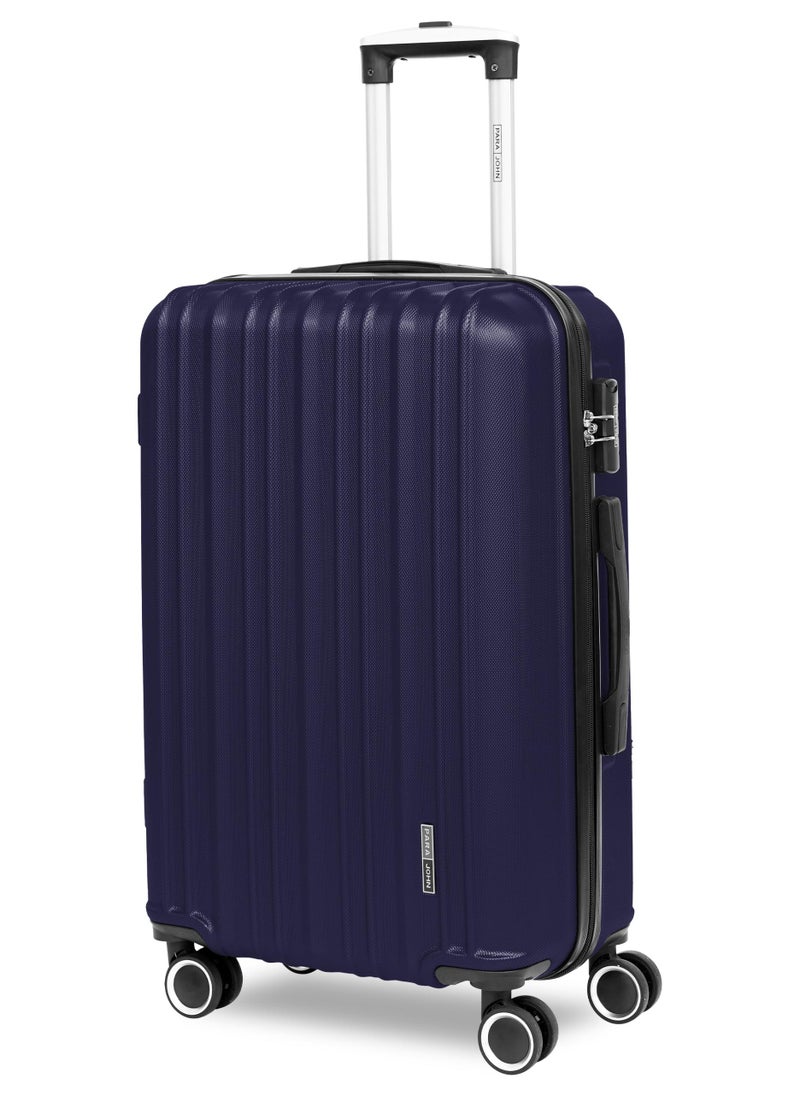 PARAJOHN Large 28-Inch ABS Material Lightweight Hardshell Luggage Trolley | carrying 30kg Durable Hardsided Spinner Trolley Suitcase Navy - Image 1