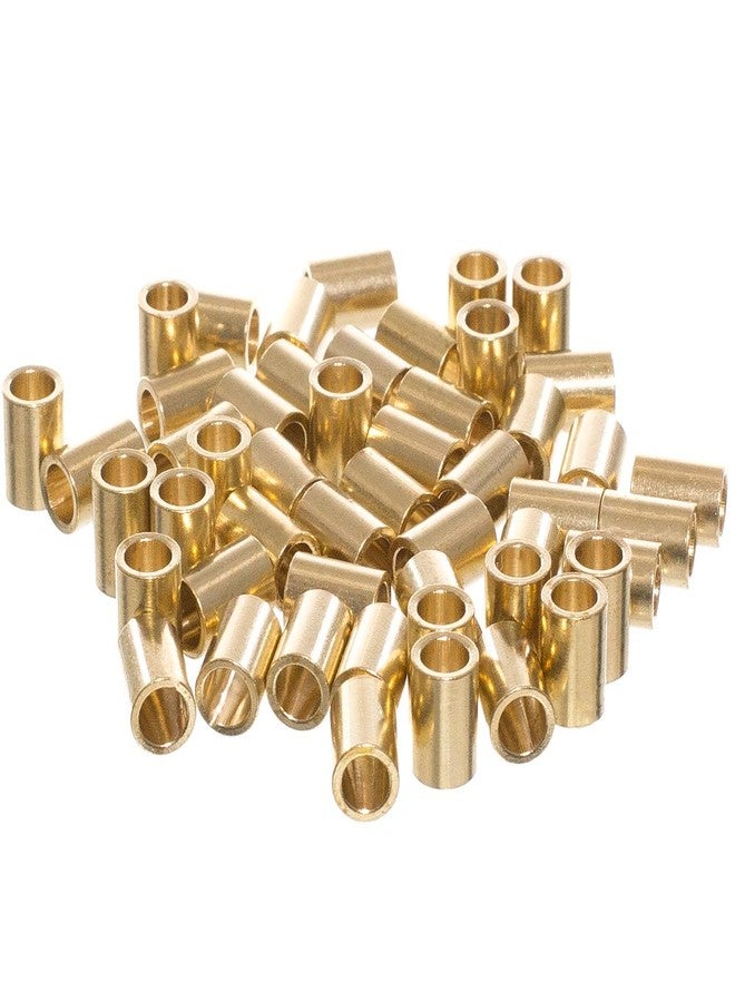 Craft County Premium Brass Crafting Tubes - for Macramé and Other DIY Projects (3/8-Inch, 25 Pack) - Image 1