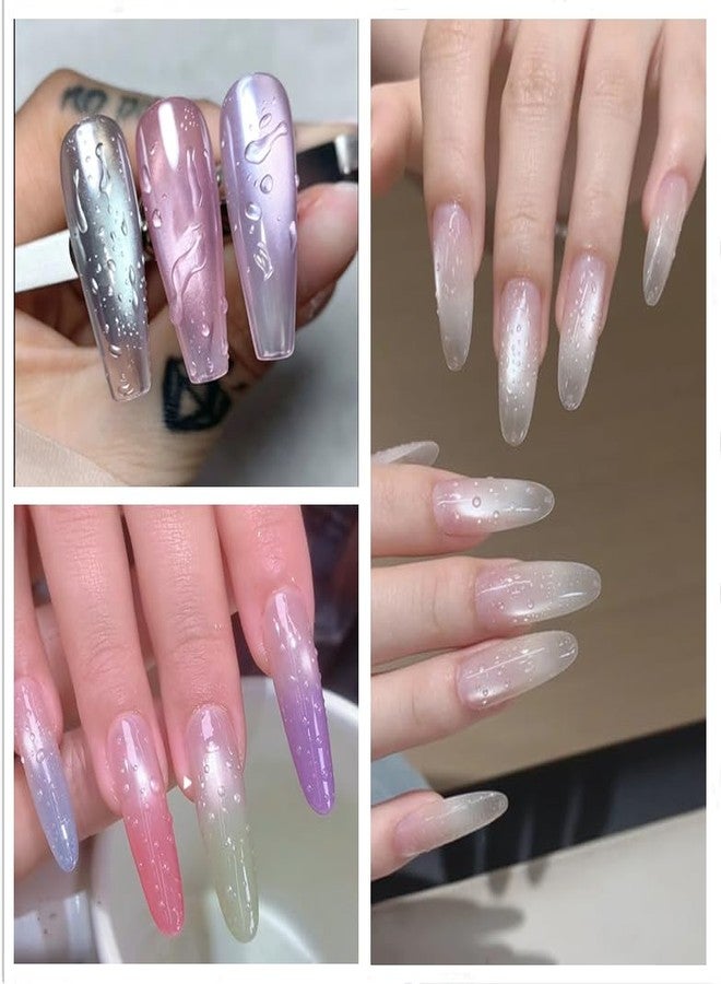 بورن بريتي طلاء أظافر جل مغناطيسي للعين بتصميم قطة من Born Pretty 9D، طلاء أظافر جل هولوغرافي بألوان قوس قزح - Image 5