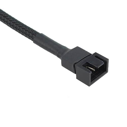 Maxmoral 12pcs 10.6 inch 4-Pin PWM Fan Splitter Cable PC Fan Extension Cable, CA PWM Fan Extension Cable for Computer ATX Case Cooling Fan Cable - Image 5