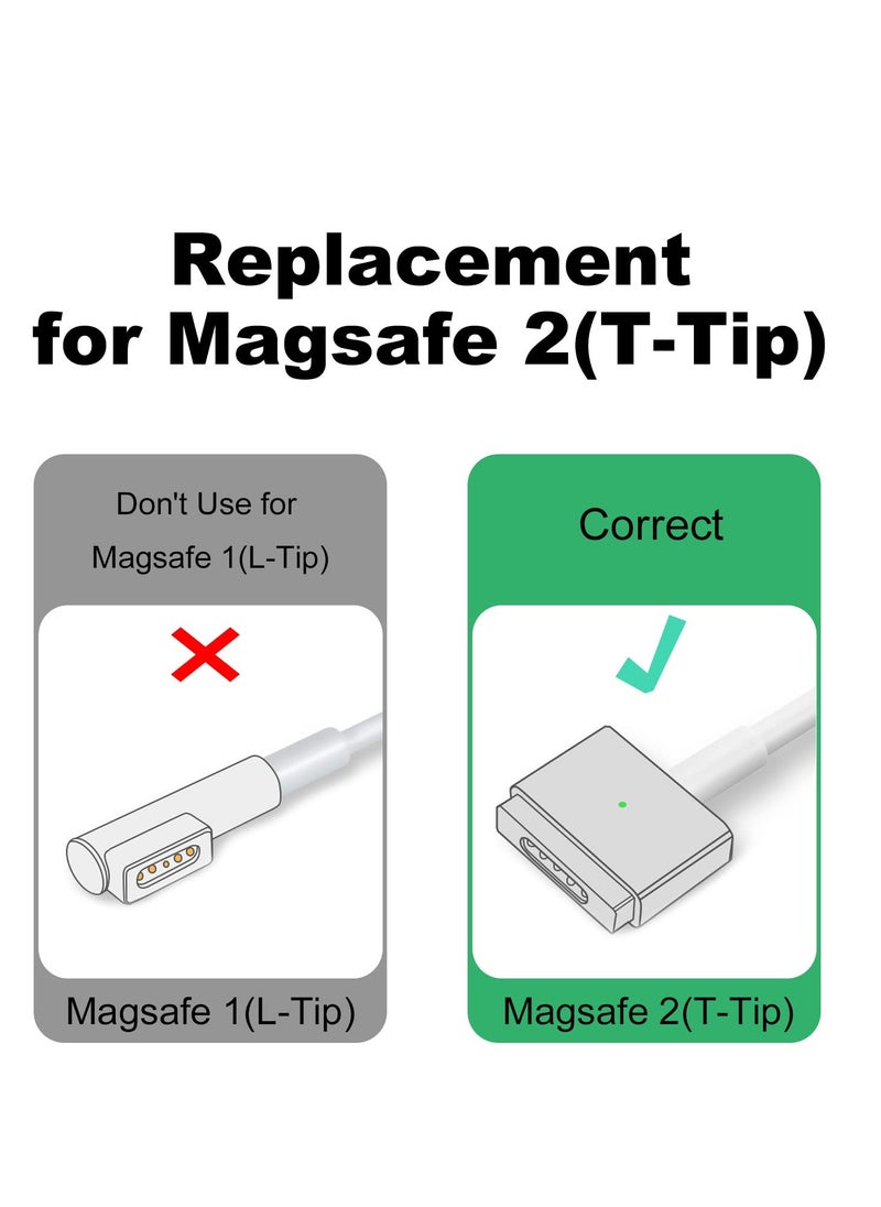 Generic - USB-C to Magnetic T-Tip Adapter, Type-C to Magnetic T-Head Converter for Fast Charging, PD 100W Compatible with 2013-2015 MacBook Pro and Air. - Image 1
