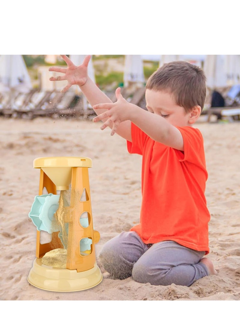 CUNUUDOOL Sand Toys,Beach Toys For Kids,Sandbox Toys, Sand Wheel And Water Wheel Toys,Includes Sand Bucket Shovel And Sand Rake For Beach,Mesh Beach Toy Bag,Sand Toys For Kids Ages 3-13 - Image 4