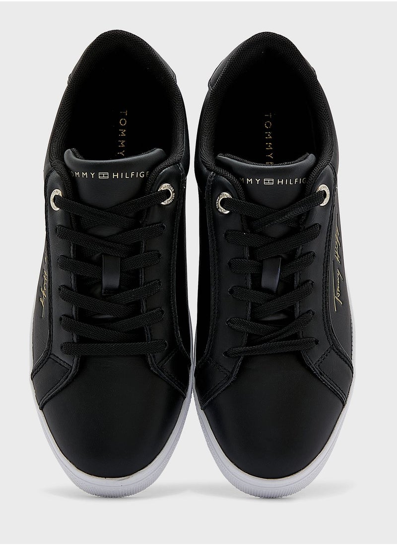TOMMY HILFIGER Signature Cupsole Sneakers  - Image 4