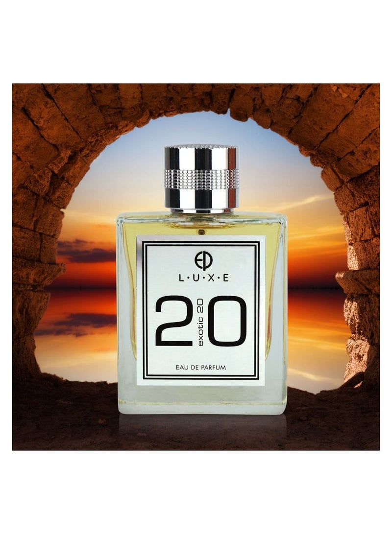 ESTIARA Flavia Exotic 20 Eau De Parfum 100ml, Perfume For Women - Image 3