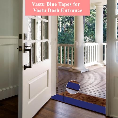 VOIISH Tape for Vastu Dosh Remedy/Heavy Duty Vinyl Tape, Vastu Correction for Bathroom and Entrance (Size:- 4 Inches, Length: 22 Meters) (Yellow_Pack of 1) - Image 3