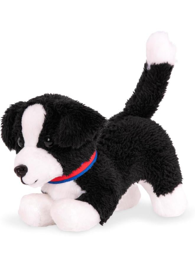 Our Generation – Posable Pet Dog Plush – Stuffed Animal Toys – 18-inch Doll Accessories – Pretend Play – Kids Ages 3 Years Old & Up – Border Collie Pup - Image 5