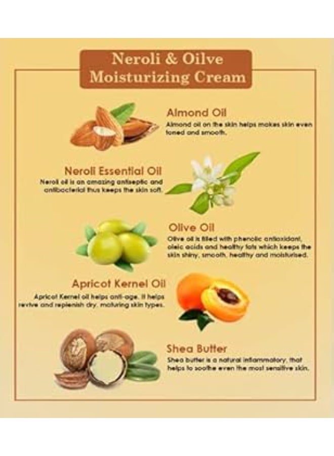 إنشنت ليفنج كريم "أنشنت ليفينغ" (Ancient Living) المرطب بزهر البرتقال (النيرولي) والزيتون - 30 غراماً - Image 2