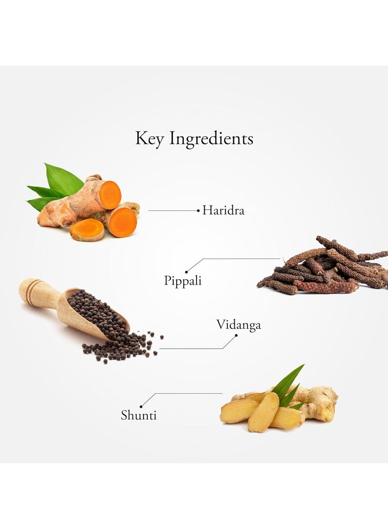 SITARAM سيتارام أيورفيدا أليركهاند حبوب عشبية أيورفيدية 50 حبة - Image 2