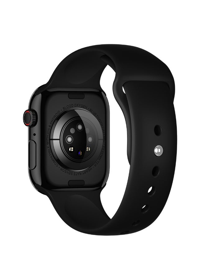 Outbox OB10 Limitless Smart Watch 2.04″ AMOLED Display, Bluetooth Calling, 100+ Sports Modes, Fitness & Health Tracker, Android & iOS – Black - Image 5