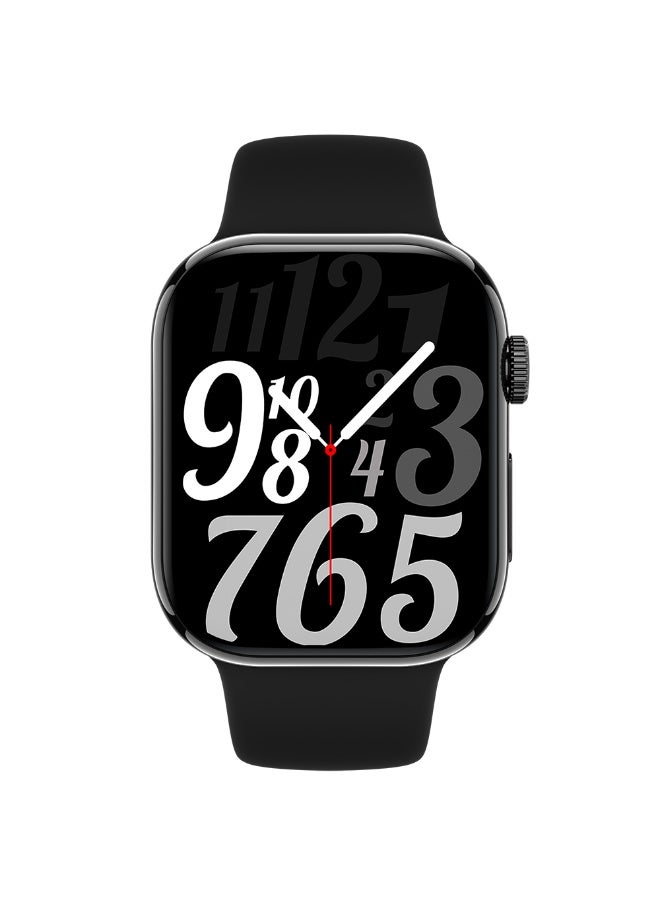 Outbox OB10 Limitless Smart Watch 2.04″ AMOLED Display, Bluetooth Calling, 100+ Sports Modes, Fitness & Health Tracker, Android & iOS – Black - Image 4