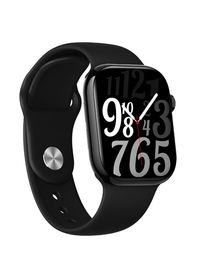 Outbox OB10 Limitless Smart Watch 2.04″ AMOLED Display, Bluetooth Calling, 100+ Sports Modes, Fitness & Health Tracker, Android & iOS – Black - Image 2