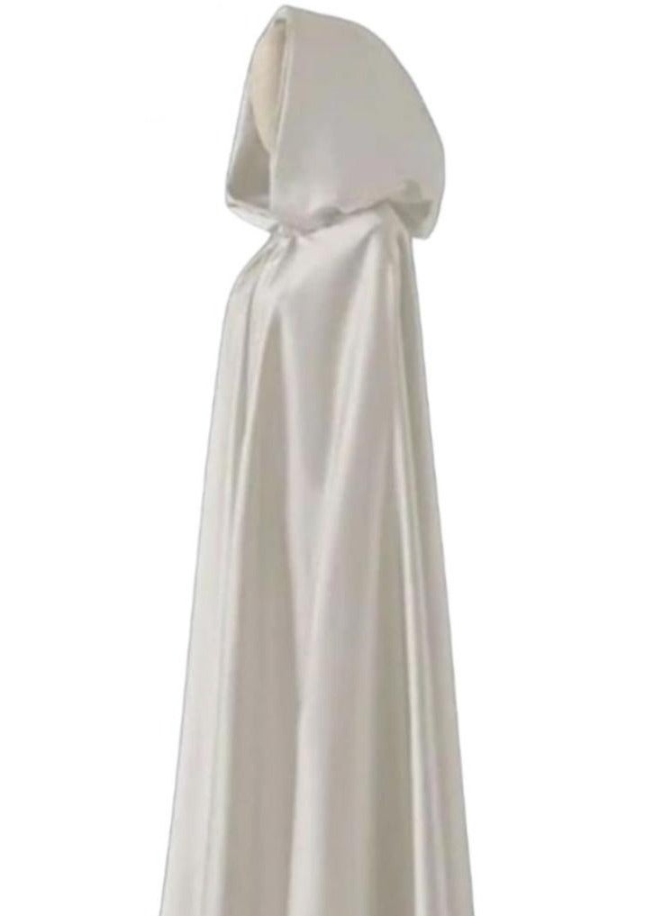 عباية عروس بتصميم حصري سادة لليلة العمر - Image 3