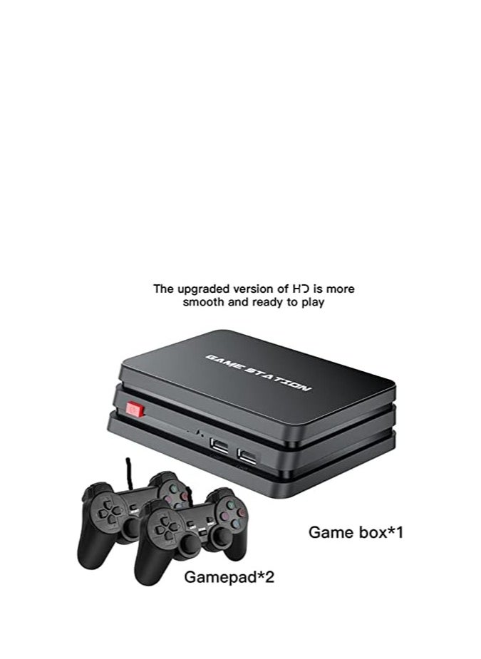 Generic M8 Plus 128GB Retro Video Game Console with 10000+ Built-In Games, Dual Wired Controllers, 4K HDMI Output, Plug & Play Classic Gaming Stick – Black  - Image 2
