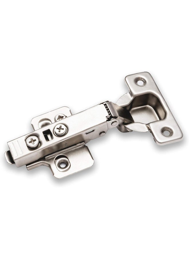 Berta (25 Pieces) Full Overlay Frameless Soft Closing European Hinges, 110 Degree 3D Adjustable Clip On Concealed Kitchen Cabinet Door Hinges with Screws - Image 2